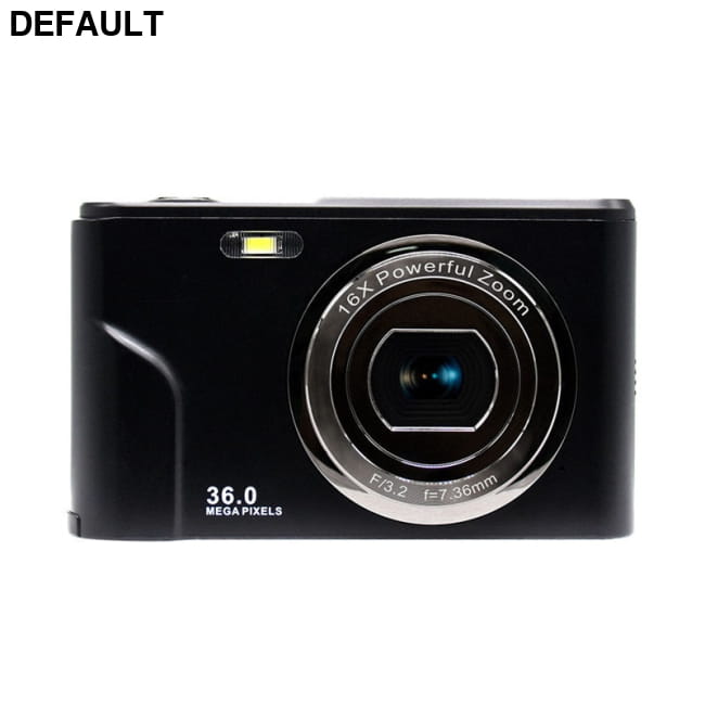 36MP HD Camcorder with 16X Digital Zoom and Support SDHC Class black Camcorders Cameras