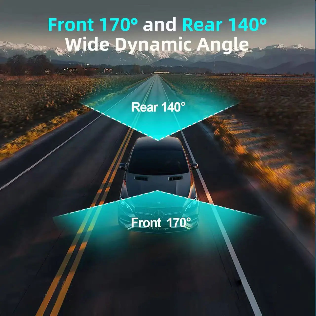 New WIFI-enabled CAR DVR With A 197-inch Display For Mobile