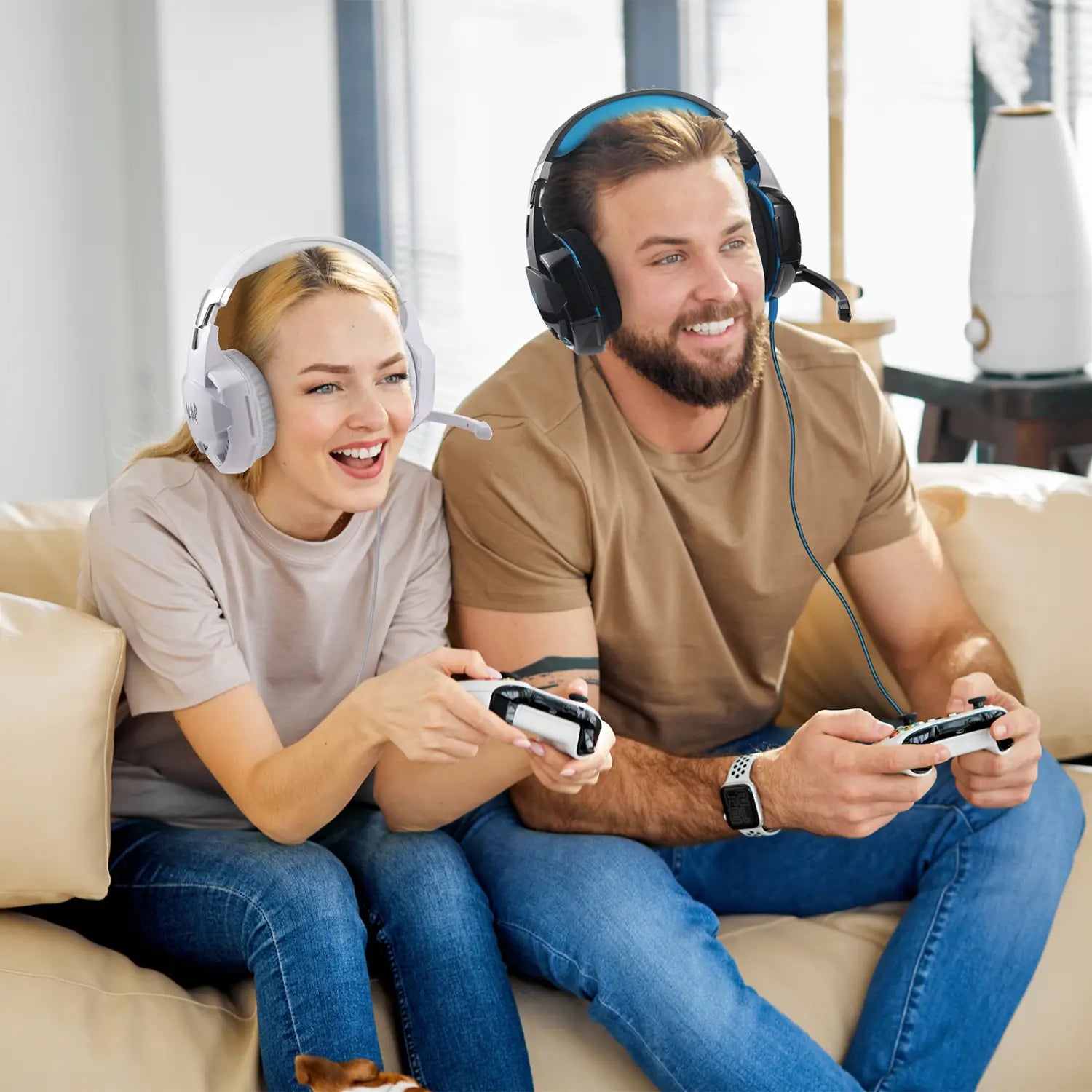 G2000 Head Mounted Wired Gaming Earphones Computer Esports