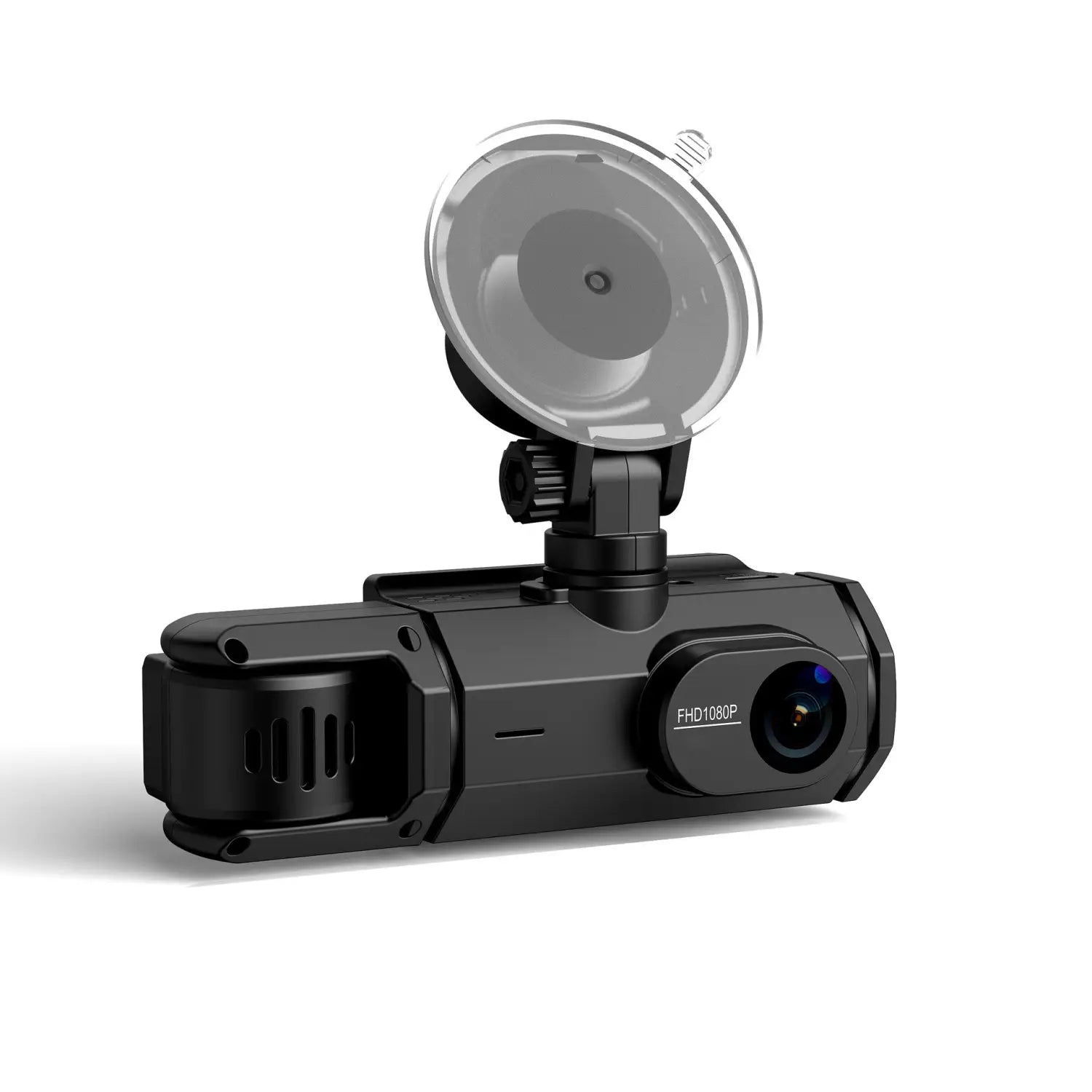 HD 1080p Driving Recorder Three-lens Same Display