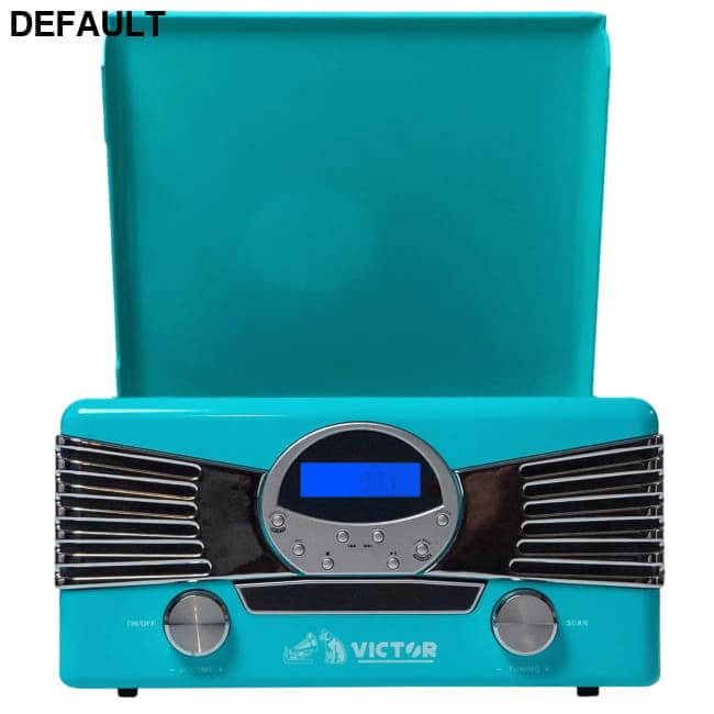 Victor Diner 7-in-1 Turntable Music Center Home Theater Systems Stereo