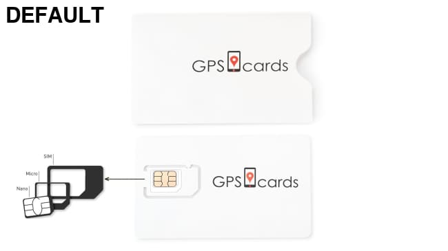 3in1 Sim cards for GPS GF-09 - Mini Smart Monitoring & Voice Control Digital Recorder - Electronics