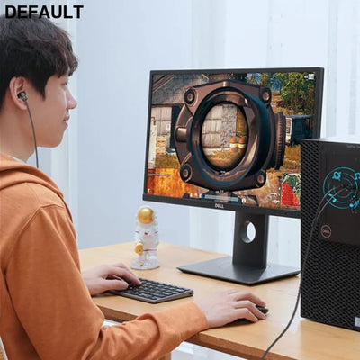 3M/2M Earphones Wired Headphones 3.5mm Audio Microphone Dual Plug For Desktop Computer Headset Gamer PC Earbuds In-Ear