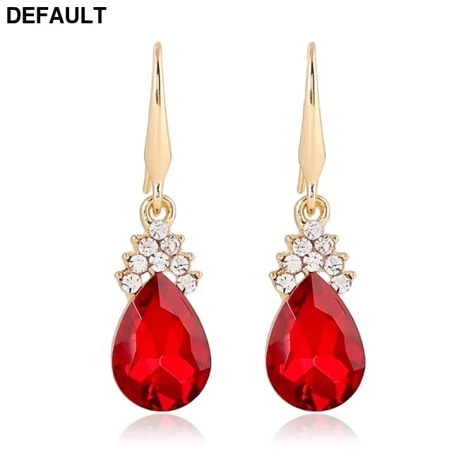 3pcs/set Gold color Jewelry Sets Wedding Beads Crystal Bridal Jewellery bridal necklace earrings wedding party gift set