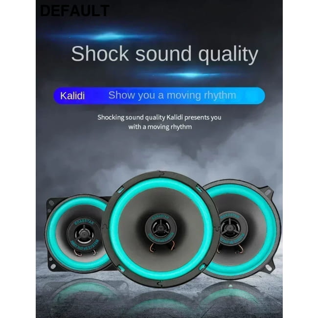 4/5/6.5 Inch Car Speakers Coaxial Subwoofer Universal Subwoofers & Enclosures