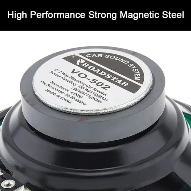 4/5/6.5 Inch Car Speakers Coaxial Subwoofer Universal Subwoofers & Enclosures