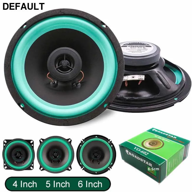 4/5/6.5 Inch Universal Car Coaxial Speakers HiFi Automotive 4inch 1pc