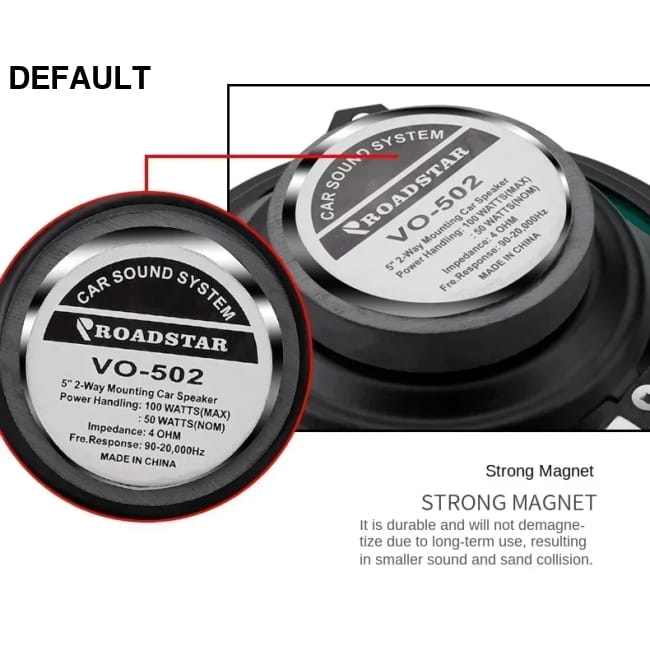 4/5/6.5 Inch Universal Car Coaxial Speakers HiFi Automotive