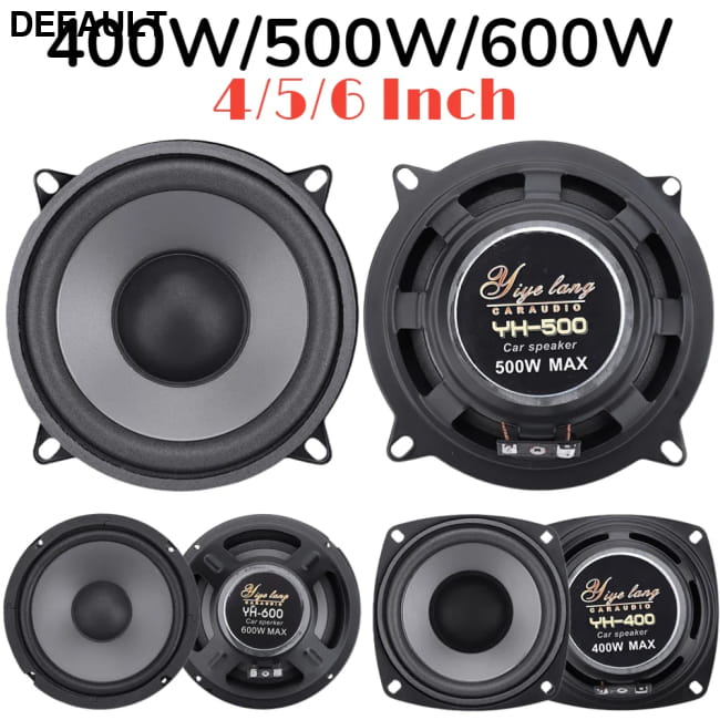 4/5/6 Inch Car Speaker Universal HiFi Coaxial Stereo 5 Speakers