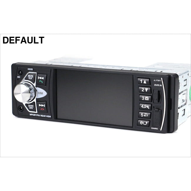 4022D 4.1 Inch High-Definition Large Screen Bluetooth Hands-Free Car MP5 Player Audio Receiver Motor Vehicle A/V