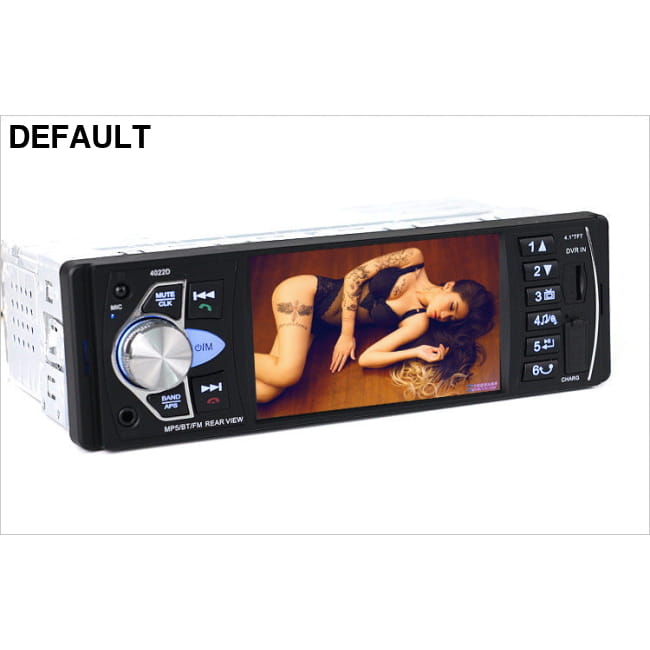 4022D 4.1 Inch High-Definition Large Screen Bluetooth Hands-Free Car MP5 Player Audio Receiver Motor Vehicle A/V