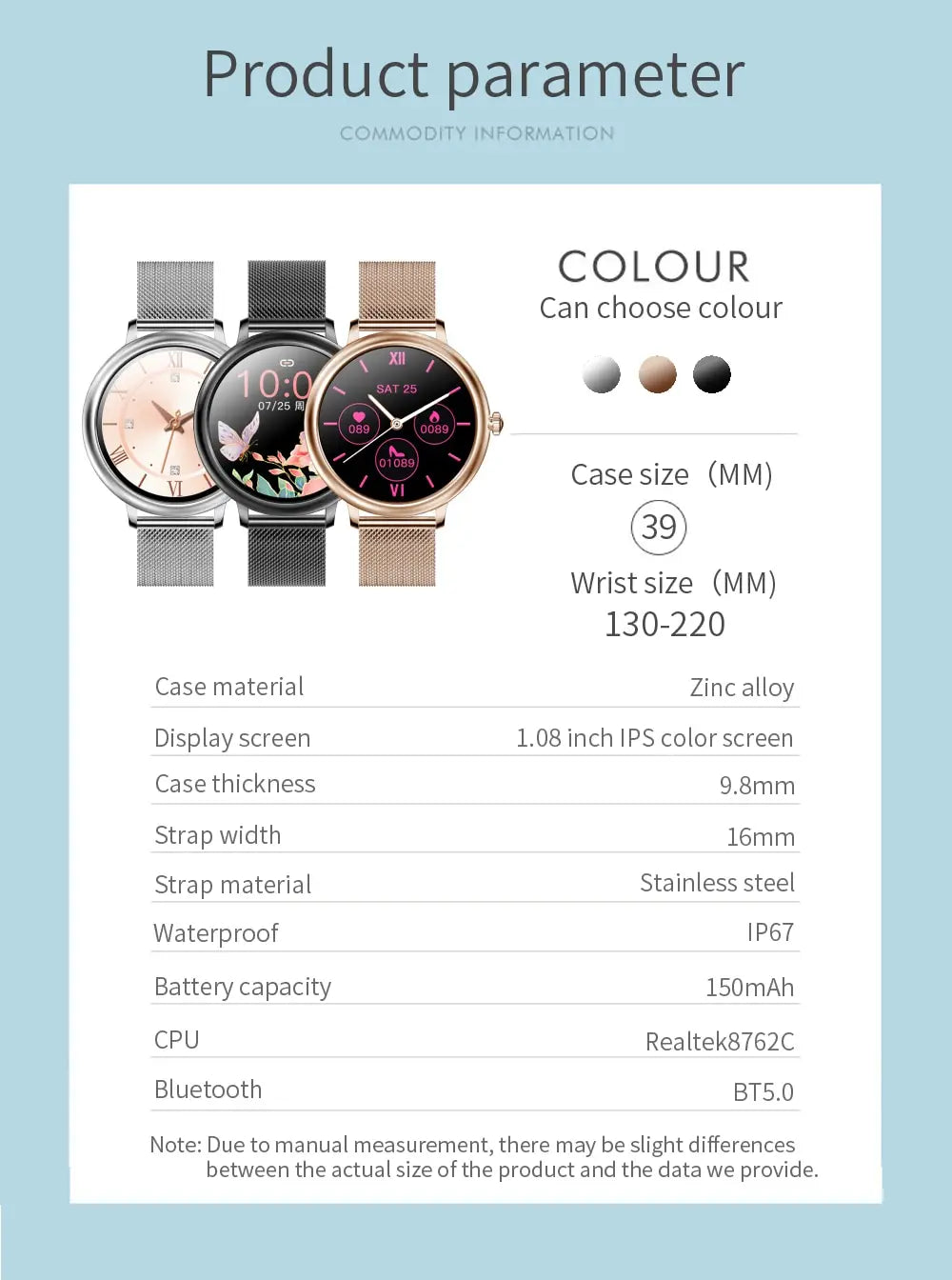 2020 SANLEPUS Stylish Women’s Smart Watch Luxury Waterproof Wristwatch Stainless Steel Casual Girls Smartwatch