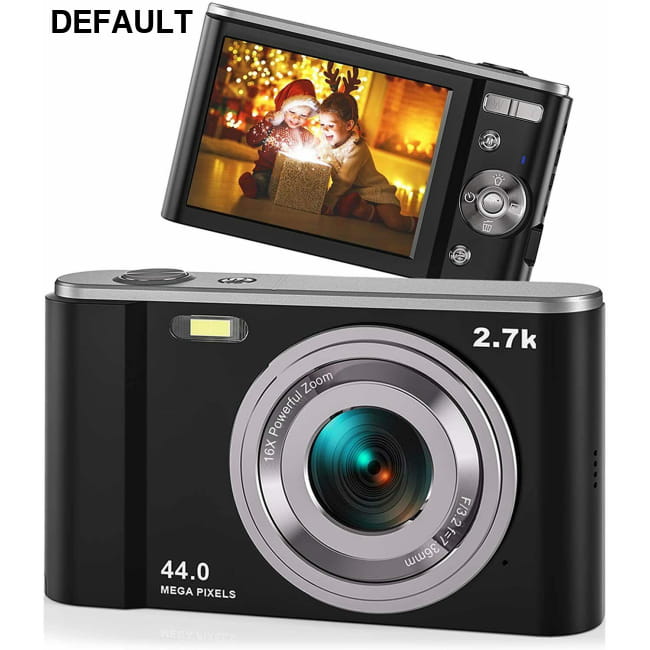 44MP Small Digital Camera for Photography Beginners Kids with Face Detection Cameras & Optics
