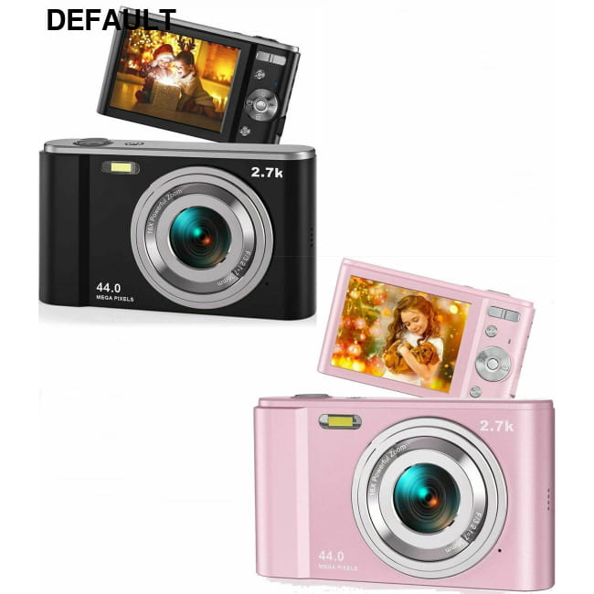 44MP Small Digital Camera for Photography Beginners Kids with Face Detection Cameras & Optics