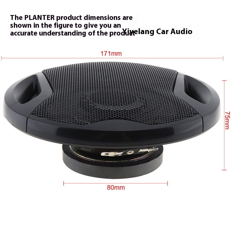 Car Speaker 65-inch High Alto Coaxial PLANTER 400W Foreign Trade TS-G1641R