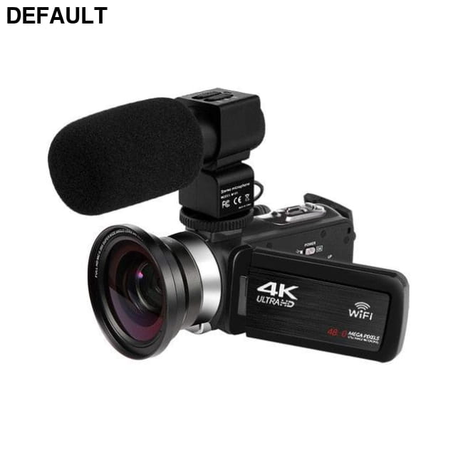 Komery 48MP 4K WiFi Camcorder with Image Stabilization AF1 Mic Lens / 128G SD Card Digital Camcorders