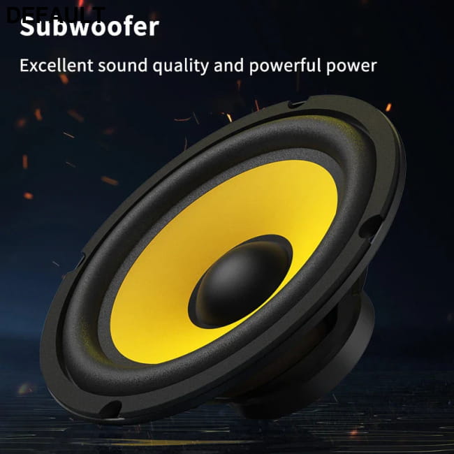 5/6/8/10 Inch Car Bass Speaker Coaxial Subwoofer HiFi Music 8inch Subwoofers & Enclosures and Woofers
