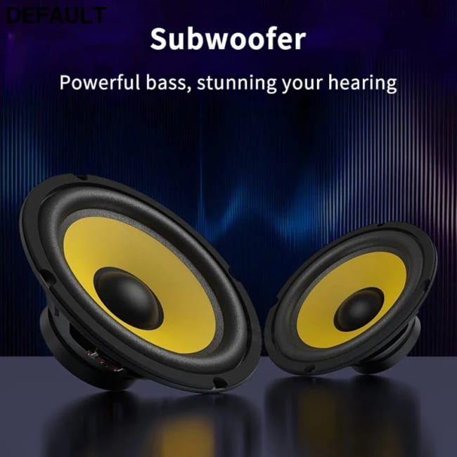 5/6/8/10 Inch Car Bass Speaker Coaxial Subwoofer HiFi Music Subwoofers & Enclosures and Woofers