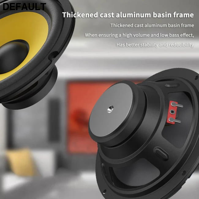 5/6/8/10 Inch Car Bass Speaker Coaxial Subwoofer HiFi Music Subwoofers & Enclosures and Woofers