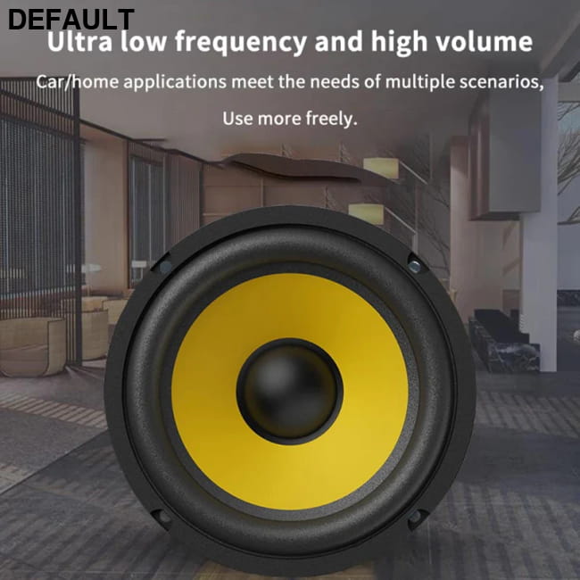 5/6/8/10 Inch Car Bass Speaker Coaxial Subwoofer HiFi Music Subwoofers & Enclosures and Woofers
