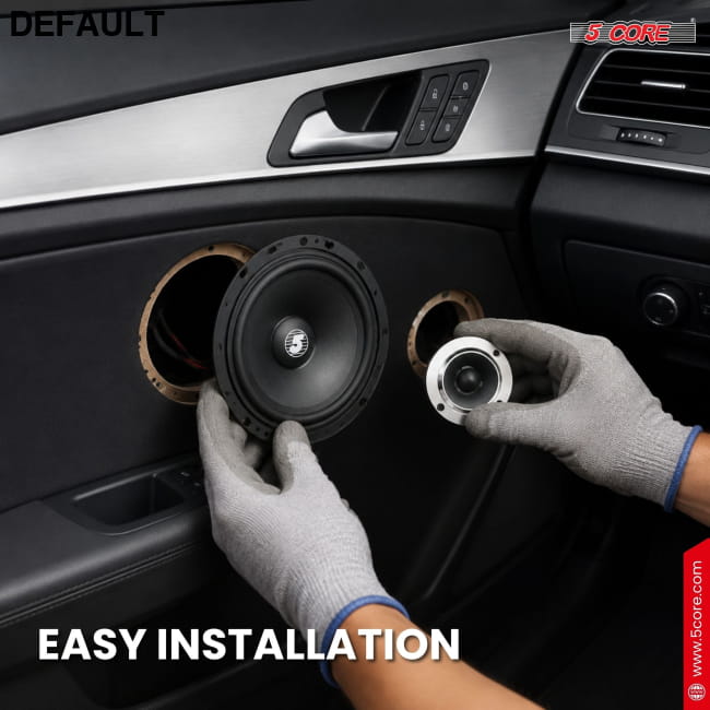 5 Core 6.5’’ Mid-Range Replacement 2Pc Pro Audio Car Speaker Speakers Best Selling Products