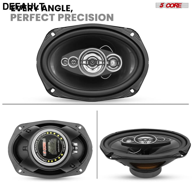 5 Core 6x9 Car Speaker Audio 2-Way/ 4-Way Coaxial w Speakers Best Selling Products