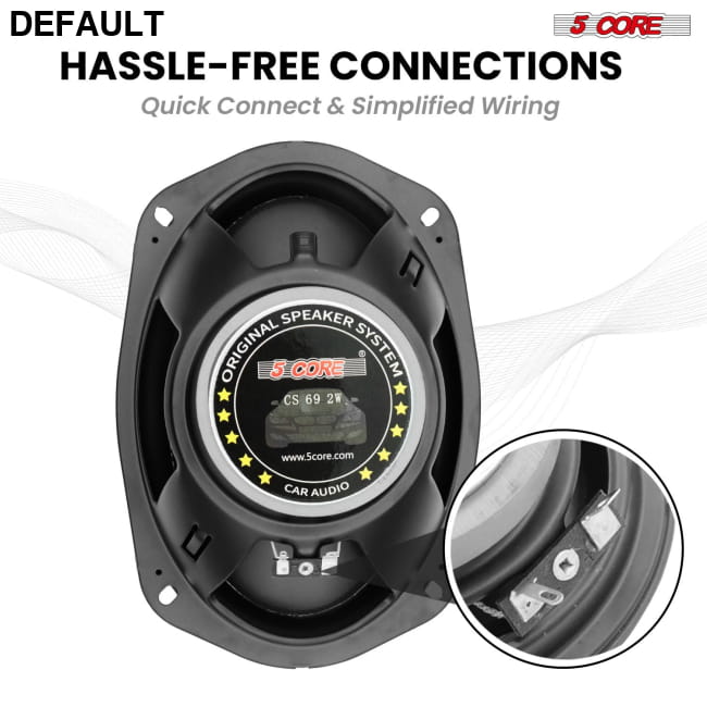 5 Core 6x9 Car Speaker Audio 2-Way/4-Way Coaxial w Speakers Best Selling Products