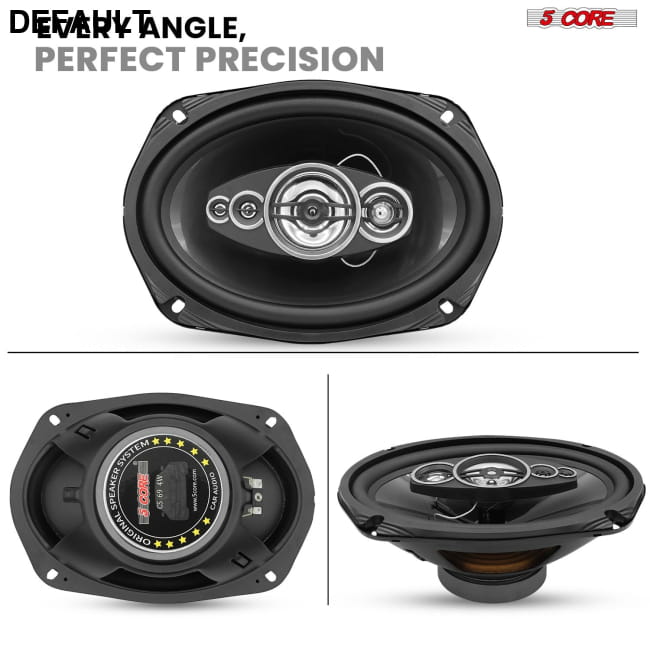 5 Core 6x9 Car Speaker Audio 2-Way/ 4-Way Coaxial w Speakers Best Selling Products