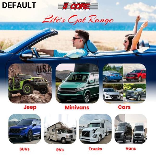 5 Core 8 Inch Subwoofer Speaker 1000W Combined Peak 4Ohm Replacement Car Bass Sub Woofer WF 8’’-890 2 PC Subwoofers &