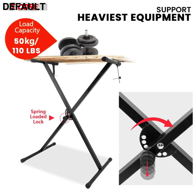 5 CORE Keyboard Stand Single X Style Adjustable Digital Best Selling Products