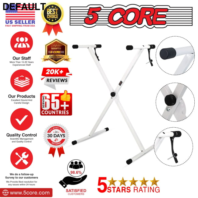 5 CORE Keyboard Stand Single X Style Adjustable Digital Best Selling Products