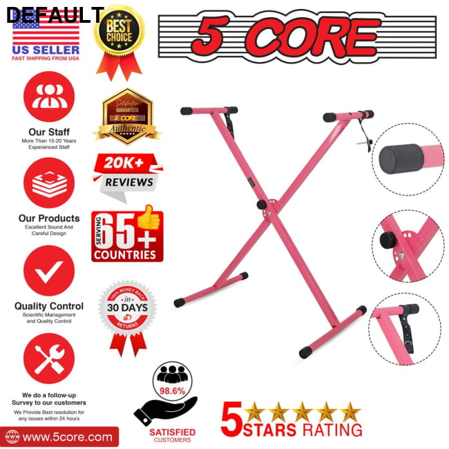 5 CORE Keyboard Stand Single X Style Adjustable Digital Best Selling Products