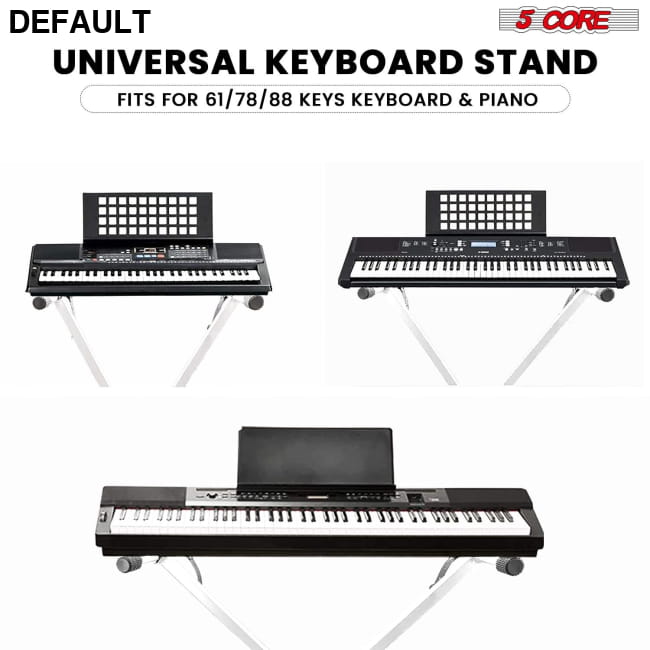 5 CORE Keyboard Stand Single X Style Adjustable Digital Best Selling Products