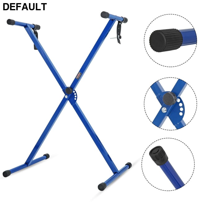 5 CORE Keyboard Stand Single X Style Adjustable Digital KS 1X BLU Best Selling Products
