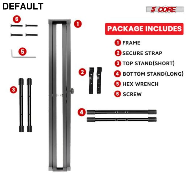 5 CORE Piano Keyboard Stand Double X Style Heavy Duty Best Selling Products