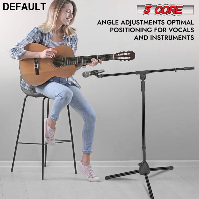 5 Core Tripod Mic Stand Floor Adjustable 18 to 72 Inches black Best Selling Products