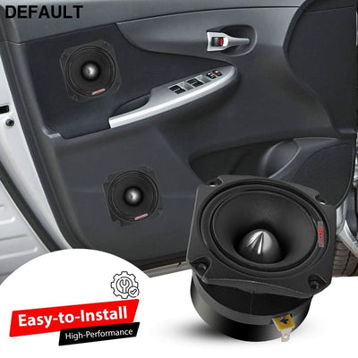 5 Core Tweeters Speakers Car Audio Pair 600W Combined Peak 4 Ohm 3.5 Inch Aluminum Super Bullet Tuiters Para Sonido