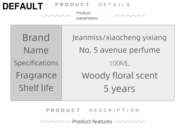 50/100ml Gabelil Women Perfume Refreshing Ladies Luxury Scent Modern Woody Fragrance Elegant Alluring Eau de Parfum