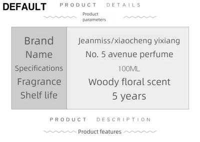 50/100ml Gabelil Women Perfume Refreshing Ladies Luxury Scent Modern Woody Fragrance Elegant Alluring Eau de Parfum