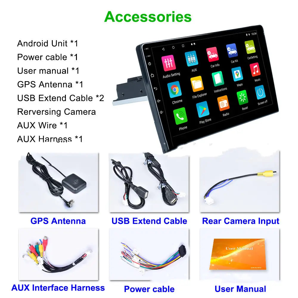 Universal Android MP5 HD Navigation Player