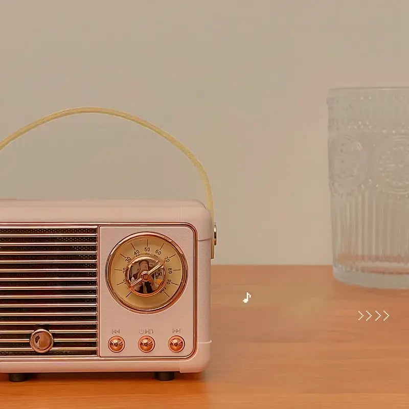 Diy Retro Mini Portable Card Speaker