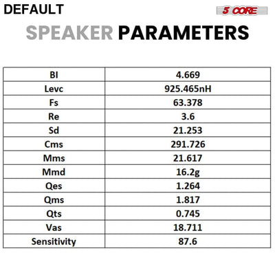 5Core 6x9 Car Speaker 800W 4Ohm 2 Way Coaxial w Super Tweeter Universal Fit for Vehicle CS 69 2W Speakers Electronics