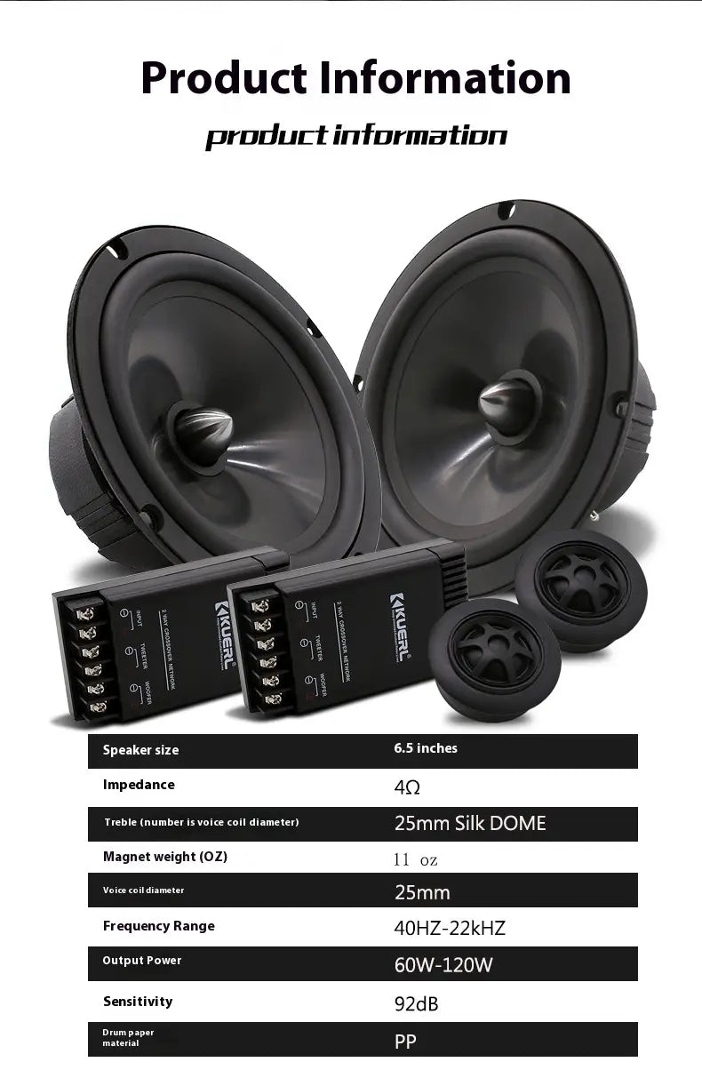 Car Audio Modification Front Door Speaker