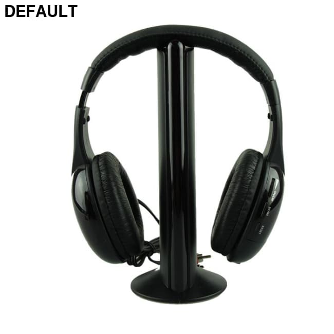 5in1 Wireless Headphone Hi-Fi Radio and Sans Fil Ecouteur for TV 5IN1 Casque Audio FM MP3 MP4 Headphones Over-Ear