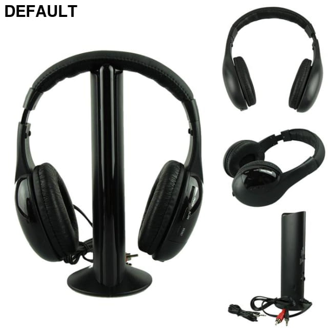 5in1 Wireless Headphone Hi-Fi Radio and Sans Fil Ecouteur for TV Casque Audio FM MP3 MP4 Headphones Over-Ear