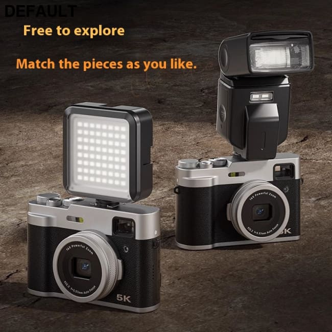 5K HD Dual Camera Fast Viewfinder with Rear Lens Digital Cameras Front And Best Selling Products