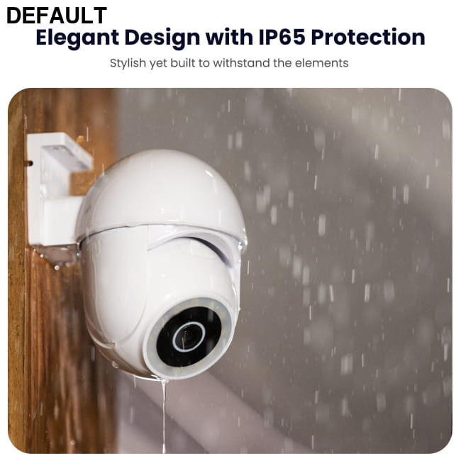 5MP Outdoor WiFi Security Camera AI Motion Detection, White Home Best Selling Products