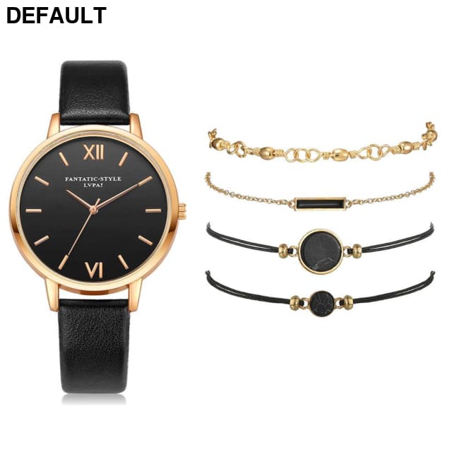 5pcs Women’s Luxury Watch Set - Gift For Her Women Watches