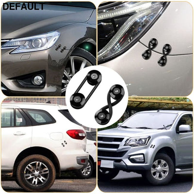 5Set Car Quick Release Bumper Fasteners Front Rear Holders Trunk Fender Hatch Lids Kit Black Accessories Bumpers