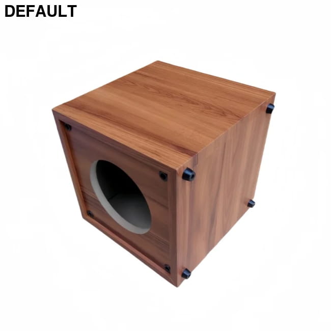 6.5 Inch Subwoofer Empty Box for Car Home Woofer Custom MDF Housing Silver Subwoofers & Enclosures and Speaker